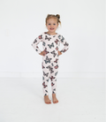 Butterfly Two Piece Bamboo Pajama Set
