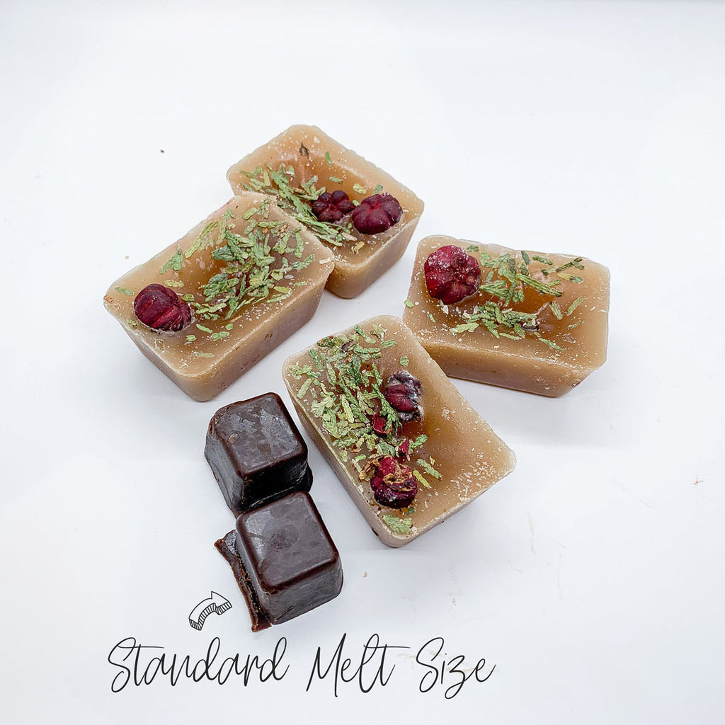 Secret Garden XL Natural Wax Melts 4 Extra Large Citrus Berry Coconut Cubes